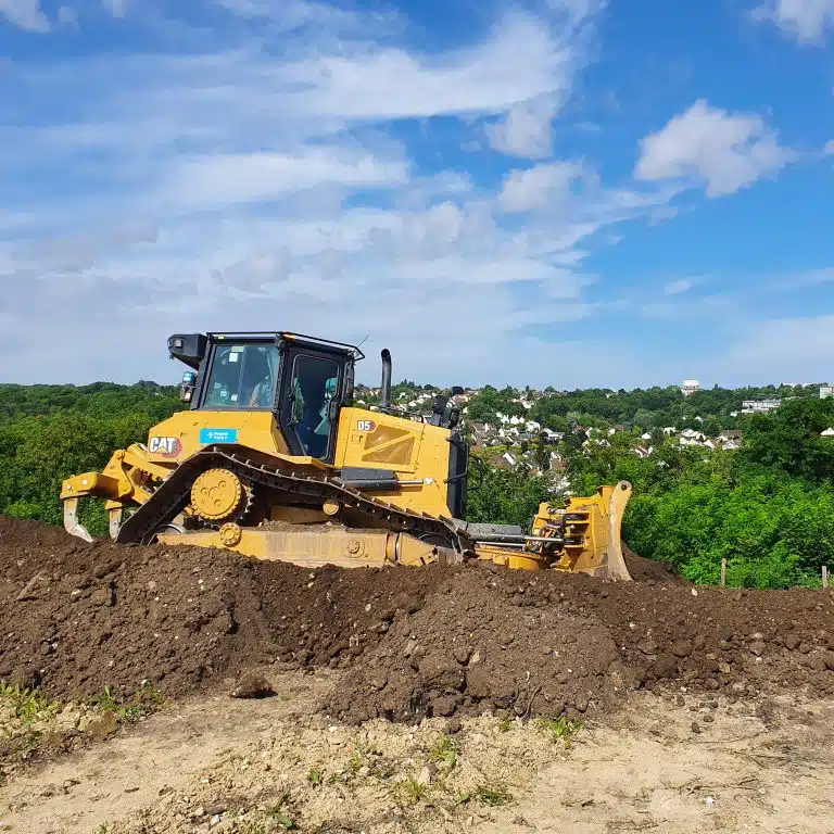 Juillet 2024 - site Chelles- Mise en place substrat fertile - mise en place Chelles